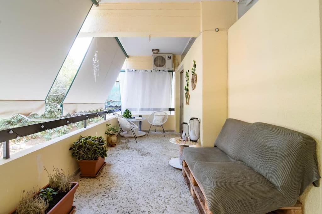 Athens Paradise Apartament 50 Sqm Near To Metro #2 Bagian luar foto