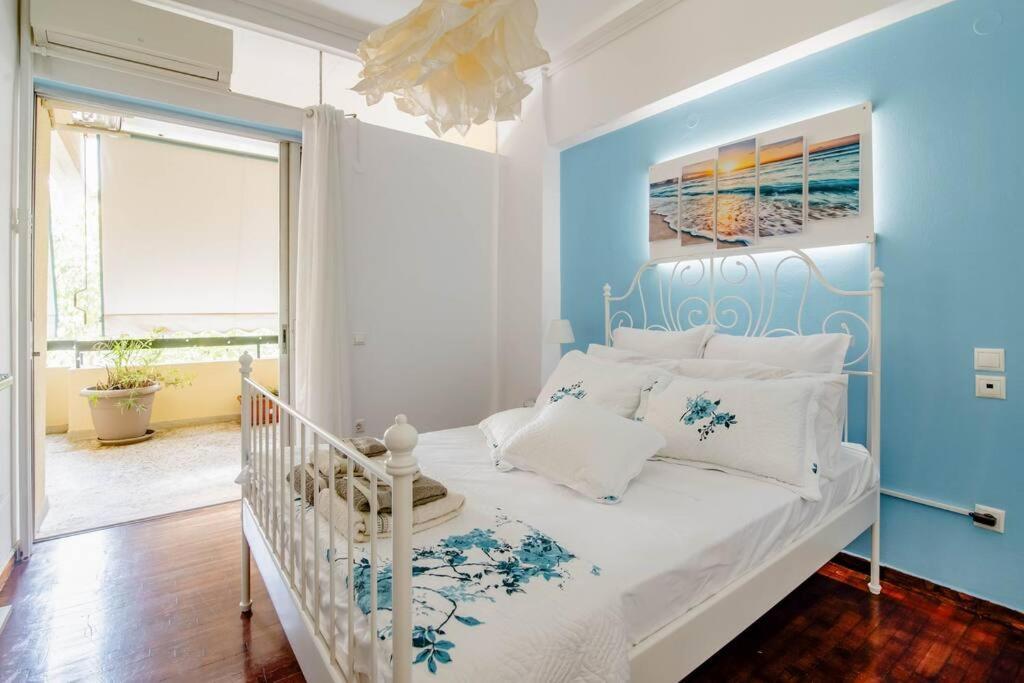Athens Paradise Apartament 50 Sqm Near To Metro #2 Bagian luar foto
