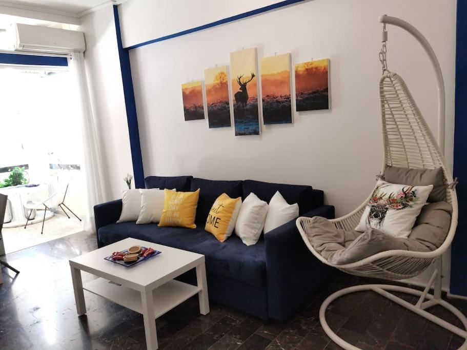 Athens Paradise Apartament 50 Sqm Near To Metro #2 Bagian luar foto